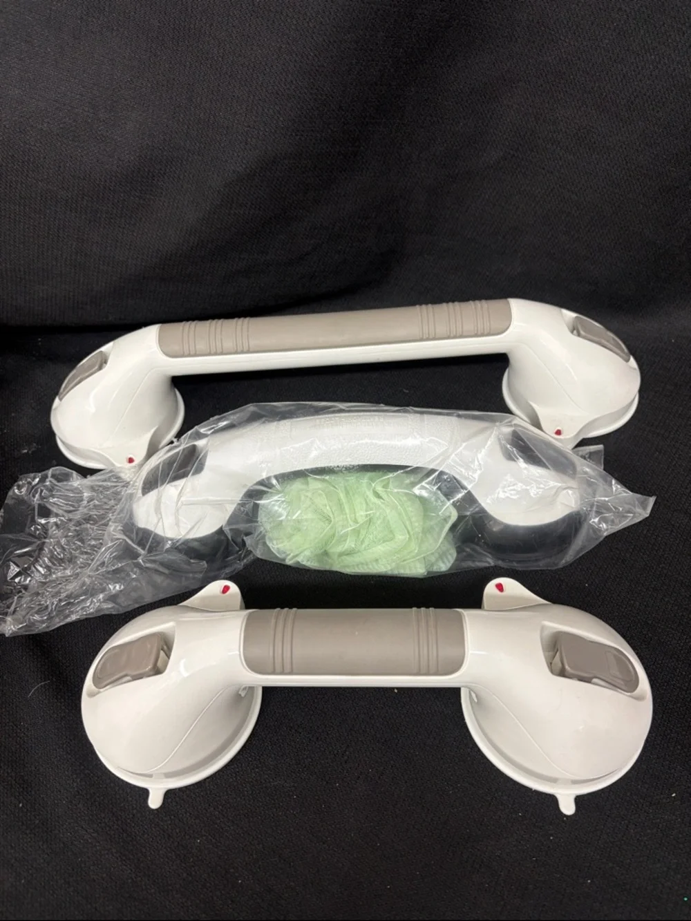 White Suction Grab Bars
